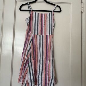 Striped Sleeveless Dress